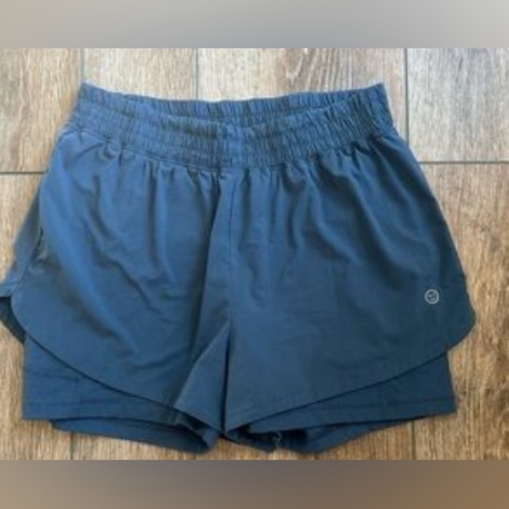 Gilly Hicks, navy blue medium athletic shorts